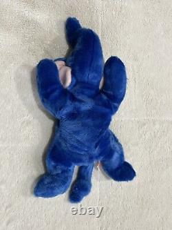 Ty Beanie Buddy Peanut The Elephant Royal Blue VERY RARE! MWMT