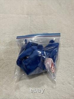 Ty Beanie Buddy Peanut The Elephant Royal Blue VERY RARE! MWMT