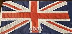 UK BRITISH ROYAL ARMY SERVICE CORPS (RASC) ENSIGN FLAG 3'x6' VERY RARE USED COND