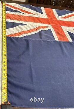 UK BRITISH ROYAL ARMY SERVICE CORPS (RASC) ENSIGN FLAG 3'x6' VERY RARE USED COND