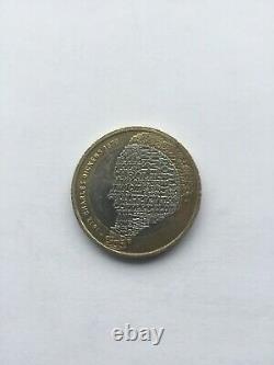 UK Very Rare Charles Dickens 2012 £2 Two Pound Coin Royal Mint Error Collectable