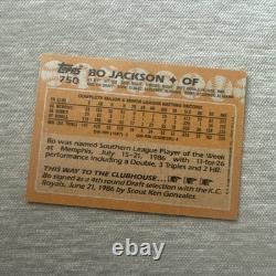 ULTRA RARE Bo Jackson Royals 1988 Topps #750 Error Card. Misprint & Misaligned