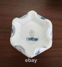 Unused Royal Copenhagen Full Lace Pot Sugar Creamer With Face Very Rare Item