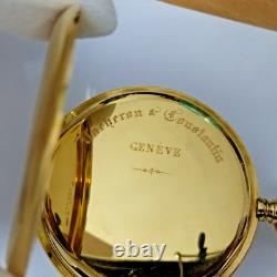 VACHERON CONSTANTIN Chronometre Royal, Solid Gold 18k, 1912, Perfect, Very Rare