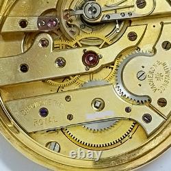 VACHERON CONSTANTIN Chronometre Royal, Solid Gold 18k, 1912, Perfect, Very Rare
