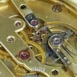 VACHERON CONSTANTIN Chronometre Royal, Solid Gold 18k, 1912, Perfect, Very Rare