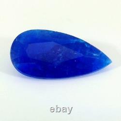 VERY RARE 1.46 Carat CERTIFIED Royal Blue Natural Hauyne Loose Gemstone