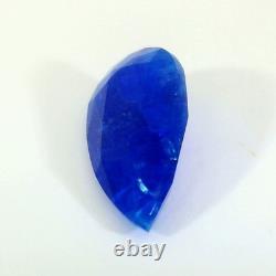 VERY RARE 1.46 Carat CERTIFIED Royal Blue Natural Hauyne Loose Gemstone
