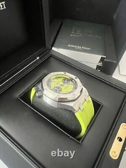 VERY RARE 1 of 50 Audemars Piguet Royal Oak Offshore Diver Chronograph in Green