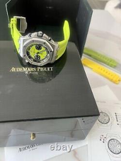 VERY RARE 1 of 50 Audemars Piguet Royal Oak Offshore Diver Chronograph in Green