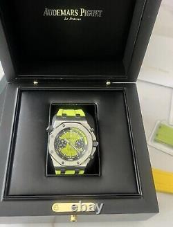 VERY RARE 1 of 50 Audemars Piguet Royal Oak Offshore Diver Chronograph in Green