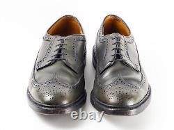 VERY RARE 1960s FLORSHEIM IMPERIAL 11E FOREST GREEN LONGWING 93633 V-CLEAT VTG