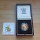 VERY RARE 1990 Royal Mint 22 carat GOLD PROOF Full Sovereign Original Case & COA