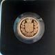 VERY RARE 2002 Royal Mint 22 carat GOLD PROOF Full Sovereign Original Case & COA