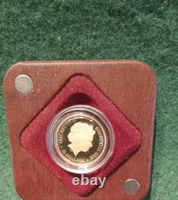 VERY RARE 2008 Australia Rat Proof 1/10oz Gold Coin, Royal AU Mint, 2500 Max