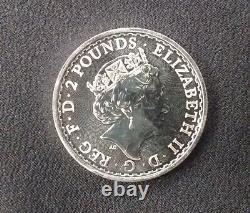 VERY RARE 2019 Britannia PIG Privy Mark Edge. 999 Fine Silver 1oz