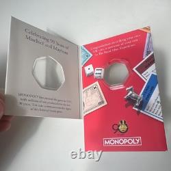 VERY RARE 2025 50p Coin SYO Mr Monopoly Strike Your Own Royal Mint Experience