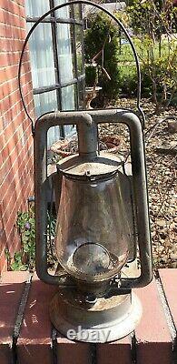 VERY RARE! Antique DIETZ Hot Blast ROYAL DASH LAMPFarm FreshNOT a Buckeye #2