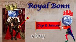 VERY RARE Antique Royal Bonn Cup & Saucer