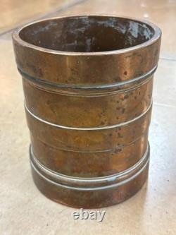VERY RARE Cape Of Good Hope Bronze Imperial Quart Measure By Potters London 1875