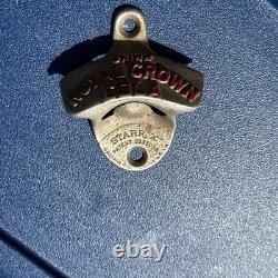VERY RARE Drink Royal Crown Cola Wall Mount Bottle Opener 1940's 1950's