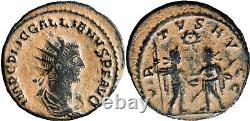 VERY RARE Gallienus AD258 Antoninianus Samosata Ancient Roman Coin CERTIFIED COA