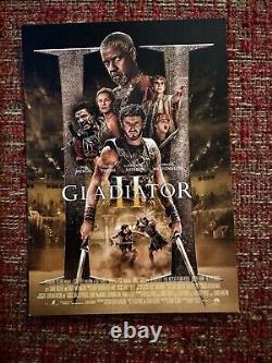 VERY RARE Gladiator II Royal Film Performance Programme + TICKET Premiere 2024