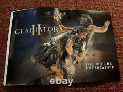 VERY RARE Gladiator II Royal Film Performance Programme + TICKET Premiere 2024