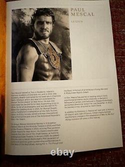 VERY RARE Gladiator II Royal Film Performance Programme + TICKET Premiere 2024