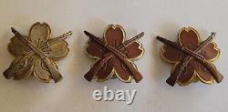 VERY RARE! Japanese Imperial Army Sharpshooting Proficiency badges set