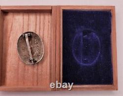 VERY RARE! Japanese Imperial Navy Short Service Completion Badge! +Original box