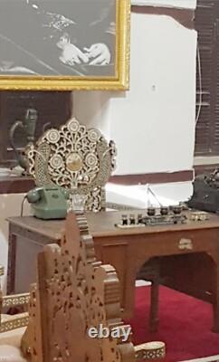 VERY RARE KING ABDULAZIZ PERSONAL TELEPHONE ROYAL ANTIQUE Saudi Arabia pre 1940