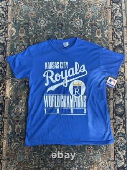 VERY RARE Kansas City Royals Vintage World Champions 1985 Brand New With Tags
