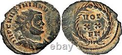 VERY RARE Large Radiate Maximianus CARTHAGE Wreath VOT XX FK Roman Coin withCOA