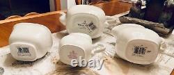 VERY RARE NWT Villeroy Bock Royal Weiss Germany Tea Pot Coffee Set Creamer Sugar