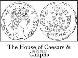VERY RARE No Online Examples CONSTANTIUS II Emperor on Galley Roman Coin GENUINE
