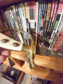 VERY RARE Original Imperial German Etched Forestry Cutlass Dagger with Scabbard