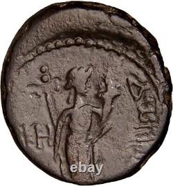 VERY RARE Phoenicia Dora Semi-Autonomous Civic Issue NERO Authentic Roman Coin