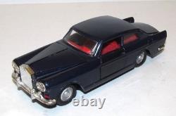 VERY RARE Politoys-M 518 Rolls-Royce Silver Cloud III Coupe ROYAL BLUE Nr Mint