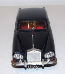 VERY RARE Politoys-M 518 Rolls-Royce Silver Cloud III Coupe ROYAL BLUE Nr Mint