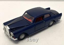VERY RARE Politoys-M 518 Rolls-Royce Silver Cloud III Coupe ROYAL BLUE Nr Mint
