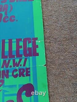 VERY RARE Poster 1960s Royal Vetinary College