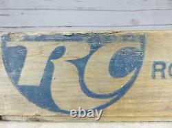 VERY RARE RC Royal Crown COLA BLUE LETTERING 1974 BEVERAGE Soda CRATE Tennessee