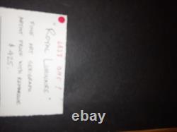VERY RARE ROBERT GUTHRIE ROYAL LUMINAIRE(10 of 22) ARTIST PROOF SERIGRAPH $475
