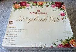 VERY RARE ROYAL ALBERT Old Country Roses Scrapbook Kit Unused Cond