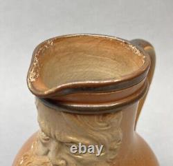 VERY RARE ROYAL DOULTON LAMBETH GRAYBEARD TOBY JUG MUG Merry Meet Merry Part