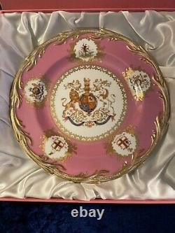 VERY RARE Royal Collection Fine Bone China Great Exhibition 1851 Plate The Crown
