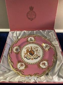 VERY RARE Royal Collection Fine Bone China Great Exhibition 1851 Plate The Crown