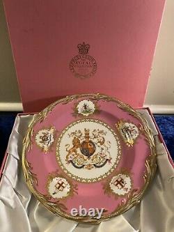 VERY RARE Royal Collection Fine Bone China Great Exhibition 1851 Plate The Crown