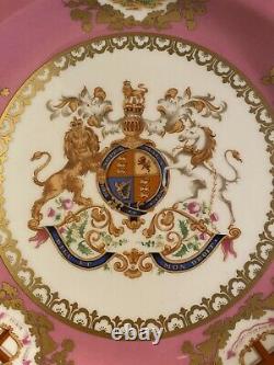 VERY RARE Royal Collection Fine Bone China Great Exhibition 1851 Plate The Crown